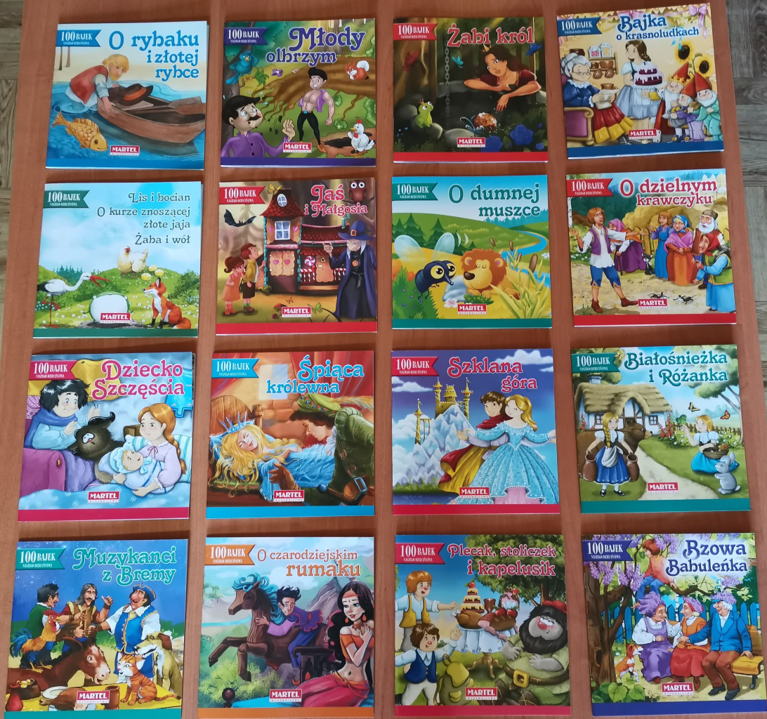 Na zdjęciu prezentowane są książki dla dzieci